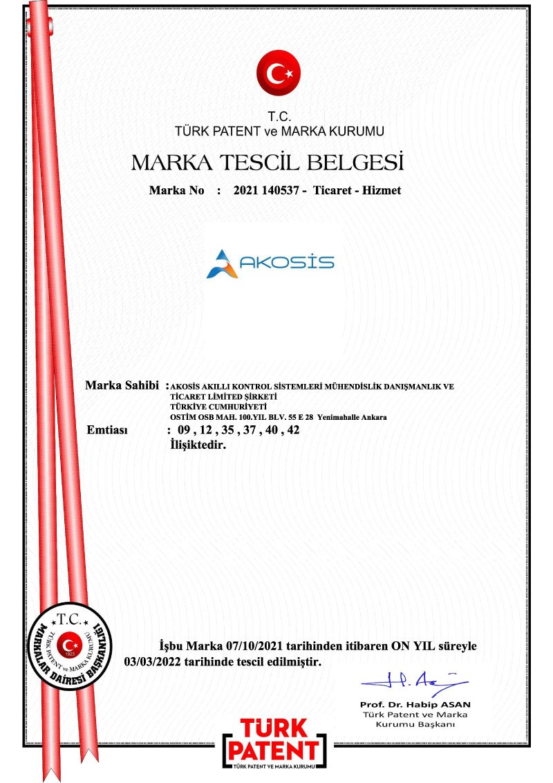 Marka Tescil Belgesi